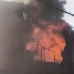 মধ্যপ্রদেশের ভিন্দে কাপড়ের গুদামে আগুন, লক্ষাধিক টাকার ক্ষয়ক্ষতি