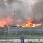 প্রয়াগরাজে তাঁবুর গুদামে ভয়াবহ আগুন, ছড়ালো আতঙ্ক