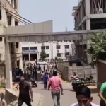 আউটসোর্সিং কর্মীর মৃত্যু ঘিরে উত্তাল রাজপথ, বিক্ষোভে ফেটে পড়লেন সহকর্মীরা