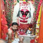 উত্তর প্রদেশে দেবী কালরাত্রির মন্দিরে ভক্তদের ঢল