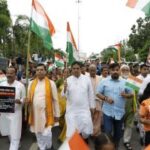 ভারতমায়ের বীর সৈনিকদের প্রতি শ্রদ্ধা জানিয়ে আগরতলার রাজপথে তিরঙ্গা যাত্রা প্রদেশ বিজেপির