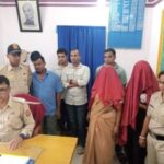 ৬ জন সন্দেহভাজন লোককে আটক করে বিলোনিয়া থানার পুলিশ