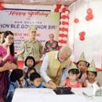 অরুণাচলের রাজ্যপালের জন্মদিন ওজু মিশন স্কুলের শিক্ষার্থীদের সাথে উদযাপন, মূল্যবোধ-ভিত্তিক শিক্ষার উপর জোর