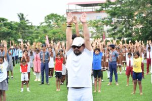 যোগের সুরে মুখরিত খোয়াই, মন্ত্রীর উপস্থিতিতে পালিত আন্তর্জাতিক যোগ দিবস