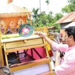 যোগেন্দ্রনগর রথযাত্রা উৎসবে সাংসদ বিপ্লব কুমার দেব