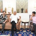 উপরাষ্ট্রপতির সাথে সাক্ষাৎ প্রদ্যোতের