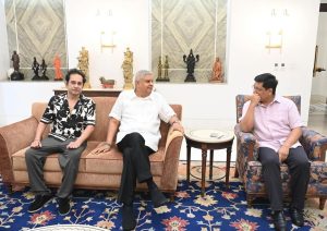 উপরাষ্ট্রপতির সাথে সাক্ষাৎ প্রদ্যোতের