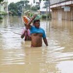 টানা বৃষ্টিতে উত্তর ত্রিপুরার কুর্তি গ্রাম পঞ্চায়েতে ভয়াবহ বন্যা, জলমগ্ন মানিকনগর কলোনি