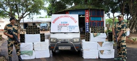 ভিন্ন অভিযানে বাংলাদেশী নাগরিক, দুই ভারতীয় নাগরিক সহ নেশাসামগ্রী আটক করল বিএসএফ