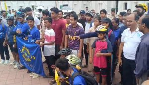 বিশ্ব পরিবেশ দিবস উপলক্ষ্যে শহরে সাইকেল রেলি