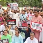 রবীন্দ্রনাথের স্মৃতিভূমিতে হামলা, প্রতিবাদ, ইউনূসের পদত্যাগের দাবি প্রদেশ বিজেপির