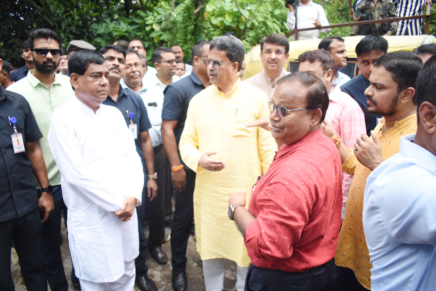 মুখ্যমন্ত্রীর আগরতলা শহর পরিদর্শন, বাংলাদেশীদের চিহ্নিত করতে টাস্কফোর্স গঠন নিয়ে প্রতিক্রিয়া