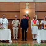 মন্ত্রী হিসেবে শপথ নিয়েছেন বিধায়ক কিশোর বর্মণ