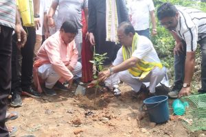 “এক পেড় মা কে নাম” অভিযানে অংশ নিলেন সাংসদ রাজীব