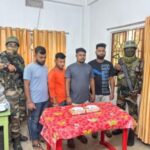 আসাম রাইফেলস ও কাস্টমস বিভাগের যৌথ অভিযানে ২ কোটি টাকার মাদক ট্যাবলেট সহ ৩ আটক