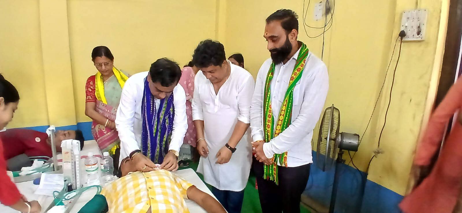 রাজধানীতে সপ্তসিন্ধু দশ দিগন্ত ক্লাবের উদ্যোগে আয়োজিত রক্তদান শিবির, উপস্থিত ছিলেন মেয়র