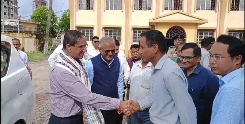 ভারতে নিযুক্ত বাংলাদেশের হাইকমিশনারের ত্রিপুরা সফর : আগরতলা আইসিপি পরিদর্শন ও অর্থনৈতিক সম্পর্কের উপর জোর