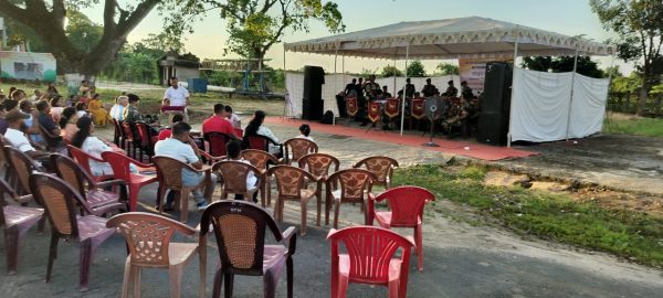 স্বাধীনতা দিবস উদ্‌যাপনে আগরতলা আইসিপিতে সীমা প্রহরী ব্যান্ডের অনবদ্য পরিবেশনা