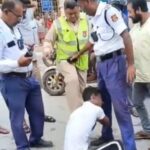 লাথিকান্ডে বরখাস্ত টিএসআর জওয়ান