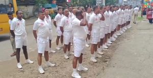 ৭৯ তম স্বাধীনতা দিবসে উপলক্ষে ফায়ার সার্ভিসের উদ্যোগে ম্যারাথন দৌড় অনুষ্ঠিত