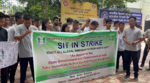 অনুপ্রবেশ রুখতে নেসোর ডাকে বিক্ষোভে&hellip;