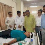 ত্রিপুরা গভর্নমেন্ট হোমিওপ্যাথিক এসোসিয়েশনের রক্তদান শিবির