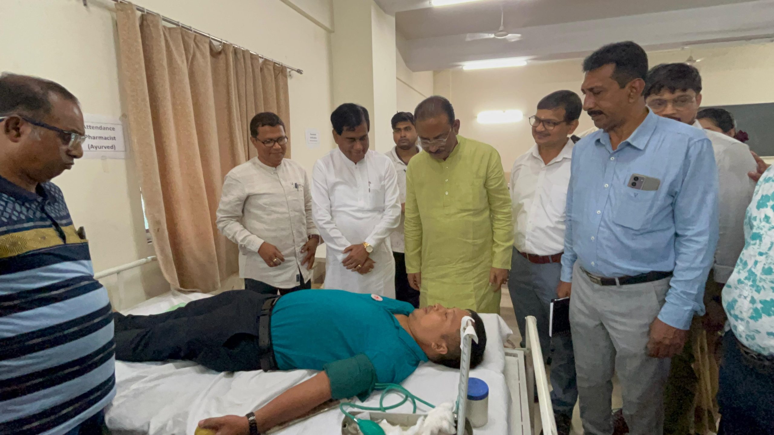 ত্রিপুরা গভর্নমেন্ট হোমিওপ্যাথিক এসোসিয়েশনের রক্তদান শিবির