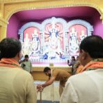 শারদ উৎসব উপলক্ষে পুজো প্যান্ডেল পরিদর্শনে মুখ্যমন্ত্রী ডঃ মানিক সাহা