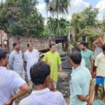 বিধ্বংসী আগুনে পুড়ে ছাই চারটি দোকান, ক্ষতিগ্রস্তদের সহায়তার আশ্বাস বিধায়কের