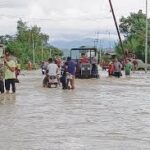 মণিপুরে বন্যা পরিস্থিতি চরম, ইমফল ও থৌবল জেলায় জলমগ্ন বহু এলাকা