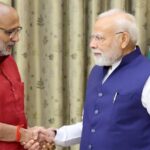 সিপি রাধাকৃষ্ণনের উপ-রাষ্ট্রপতি হিসেবে শপথ, প্রধানমন্ত্রী মোদীর শুভেচ্ছা বার্তা : “দেশগঠনে তাঁর নিষ্ঠার প্রশংসা”