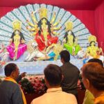 দেশবন্ধু চিত্তরঞ্জন ক্লাব পূজা মণ্ডপের উদ্বোধন করলেন সাংসদ বিপ্লব কুমার দেব