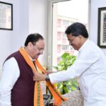 ত্রিপুরার স্বাস্থ্য পরিকাঠামো উন্নয়নে কেন্দ্রের হস্তক্ষেপ চেয়ে কেন্দ্রীয় স্বাস্থ্যমন্ত্রী জে.পি. নাড্ডার সঙ্গে সাক্ষাৎ মুখ্যমন্ত্রীর