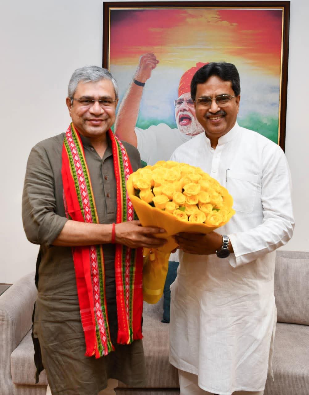 কেন্দ্রীয় রেল মন্ত্রীর সঙ্গে সাক্ষাৎ ত্রিপুরার মুখ্যমন্ত্রী, বিকশিত ত্রিপুরা ও বিকশিত ভারতের পথে একাধিক উদ্যোগে আলোচনা