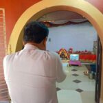 দীপাবলিকে সামনে রেখে মেহের কালী বাড়িতে পুজো দিলেন মেয়র