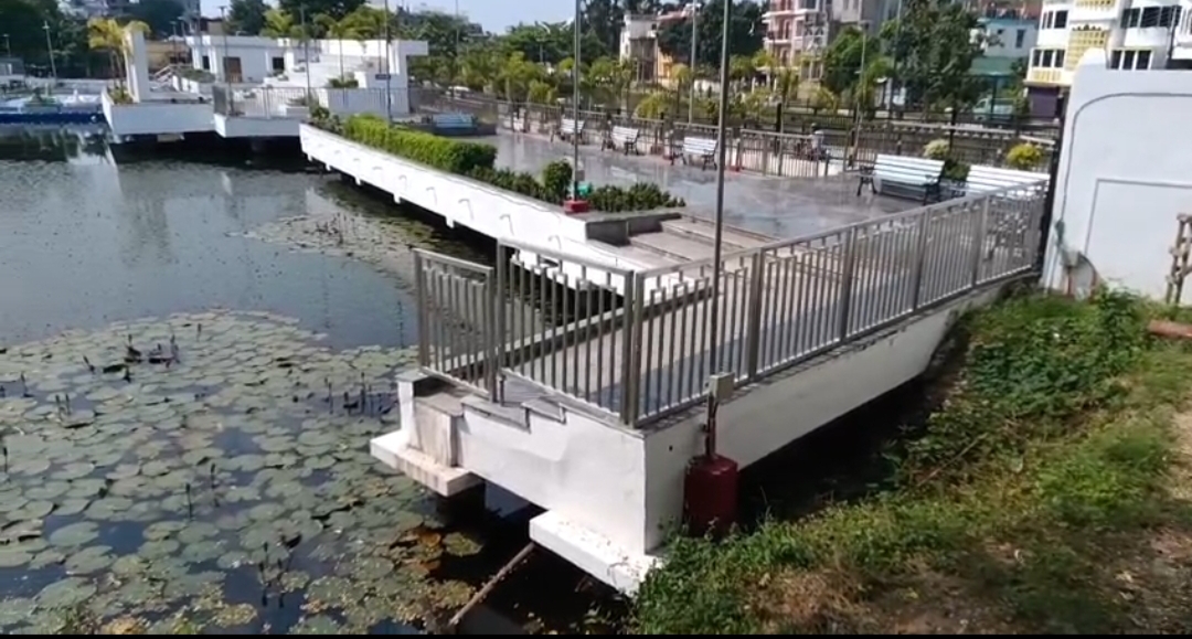 কলেজটিলা জলাশয় ঘিরে স্মার্টসিটি পার্ক প্রকল্পে বিতর্ক অব্যাহত, মানবাধিকার কমিশনের পরিদর্শন