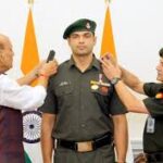 নীরজ চোপড়া টেরিটোরিয়াল আর্মিতে সম্মানসূচক লেফটেন্যান্ট কর্নেল, প্রতিরক্ষা মন্ত্রীর হাতে সম্মাননা