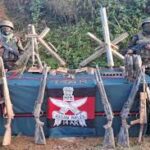 অসম রাইফেলসের বড় অভিযান, মিজোরামের চাম্পাই জেলার স্যাকুম্ফই এলাকায় বিপুল পরিমাণ অস্ত্র ও গোলাবারুদ উদ্ধার