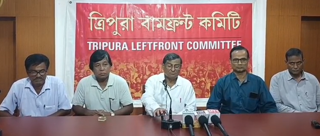 জিরানিয়ায় বাধা, দুর্গাপূজা অচল : সাংবাদিক সম্মেলনে ক্ষোভ উগরে দিল বামফ্রন্ট নেতৃত্ব