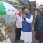 এমবিবি কলেজ রোডে ইন্দিরা গান্ধীর জন্মবার্ষিকী পালন