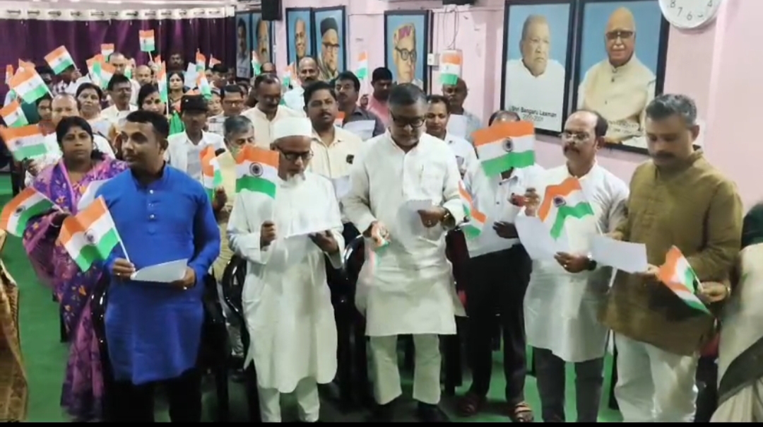 বন্দেমাতরমের সার্ধশতবর্ষে প্রদেশ বিজেপি কার্যালয়ে বিশেষ অনুষ্ঠান