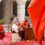 প্রধানমন্ত্রী মোদি অযোধ্যায় রাম মন্দিরে পতাকা উত্তোলন, শতাব্দীপ্রাচীন সংকল্প পূর্ণ হল