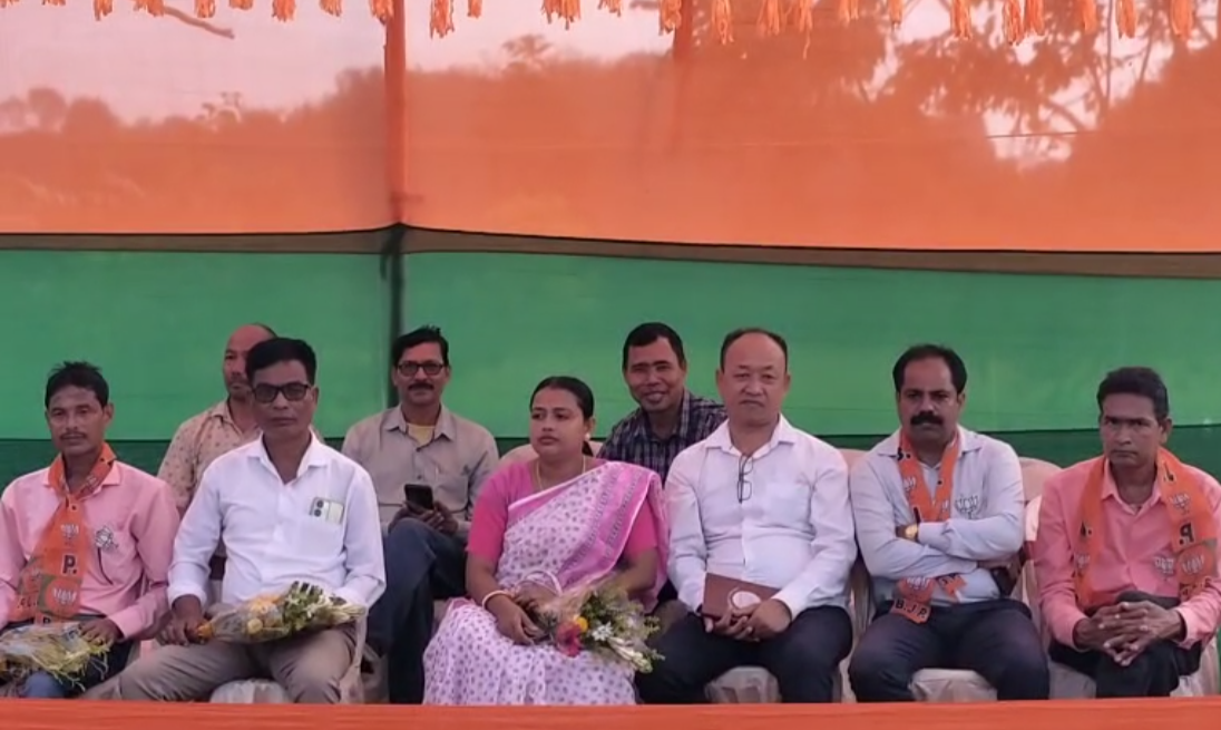 শান্তির বাজারে বিজেপি যুব মোর্চার উদ্যোগে যুব জমায়েত — আসন্ন এডিসি ও বিধানসভা নির্বাচনে যুব সমাজকে আহ্বান