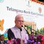 তেলেঙ্গানা গভর্নর জিষ্ণু দেববর্মা হায়দরাবাদে তেলেঙ্গানা-নর্থ ইস্ট কনেক্ট দ্বিতীয় পর্ব উদ্বোধন করলেন