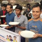 ভাতের থালা হাতে প্রতিবাদে চাকরিপ্রার্থীরা, ফের আইজি প্রিজন অফিস ঘেরাও