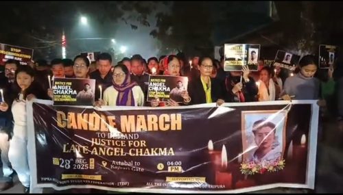 দেরাদুনে আদিবাসী ছাত্রের মৃত্যুর প্রতিবাদে&hellip;