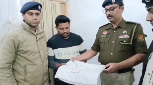 ছিনতাই হওয়া সোনার চেইন উদ্ধার, প্রকৃত মালিকের হাতে তুলে দিল এডিনগর থানার পুলিশ