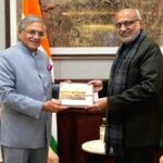 উপরাষ্ট্রপতি সি. পি. রাধাকৃষ্ণনের সঙ্গে সাক্ষাৎ প্রধান নির্বাচন কমিশনার জ্ঞানেশ কুমারের