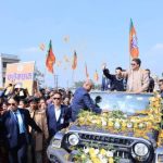 এডিসি নির্বাচনকে সামনে রেখে মনুবাজারে মুখ্যমন্ত্রীর রোড শো, জনজাতিদের বিপুল উপস্থিতি