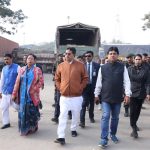 উত্তরজেলা সফরকালে সীমান্ত পরিকাঠামো পরিদর্শন মুখ্যমন্ত্রীর